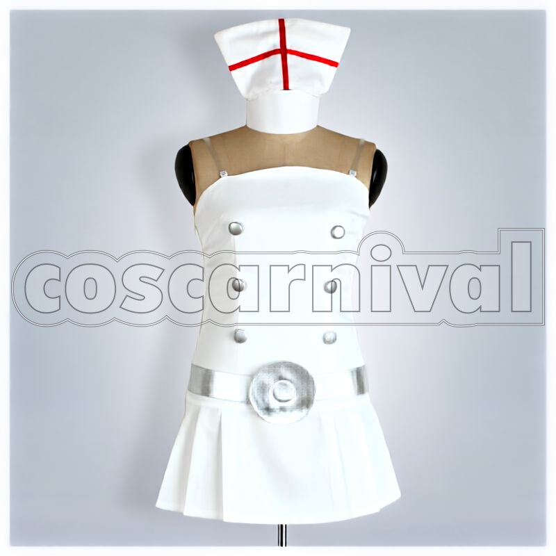 Miku Project DIVA 2nd Spacy Nurse Cosplay cosplay costume from Vocaloid Hatsune, front view 1