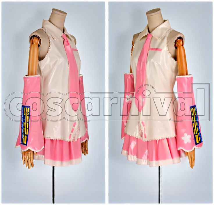 Miku Sakura Miku Cosplay cosplay costume from Vocaloid Hatsune, front view 2