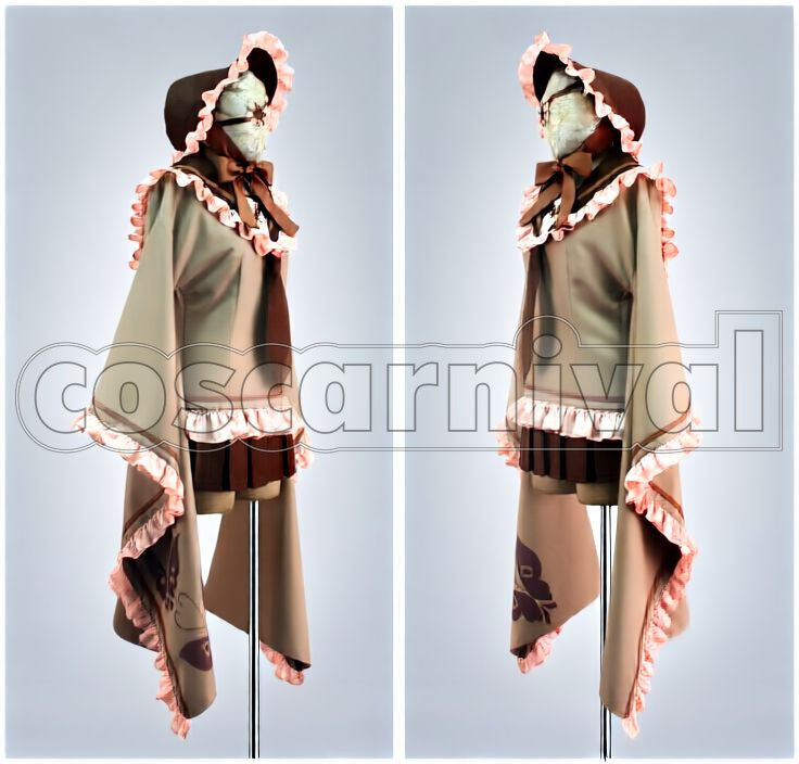 Rin Senbonzakura Cosplay cosplay costume from Vocaloid Kagamine, side view