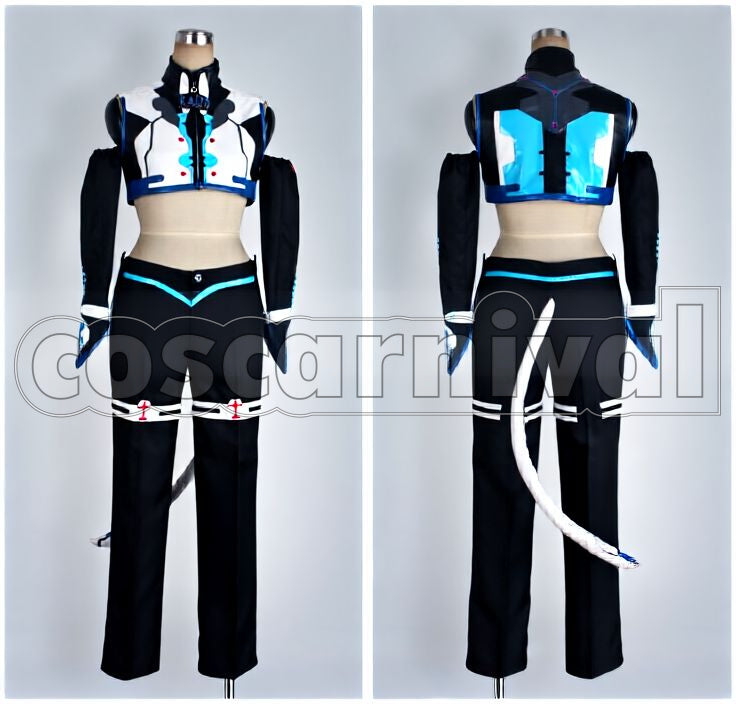 Project DIVA 2nd Neko Cyber Cosplay cosplay costume from Vocaloid KAITO, detail-1