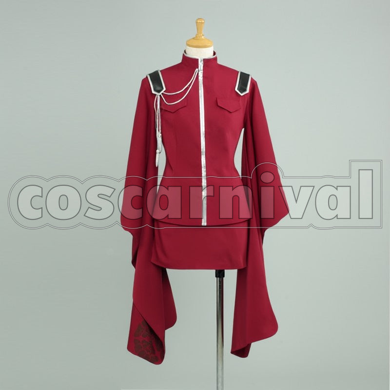 Military cosplay costume from Vocaloid Senbonzakura MEIKO, front view 2