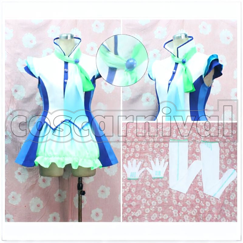 Lapis Cosplay cosplay costume from VOCALOID3 Aoki, front view 2