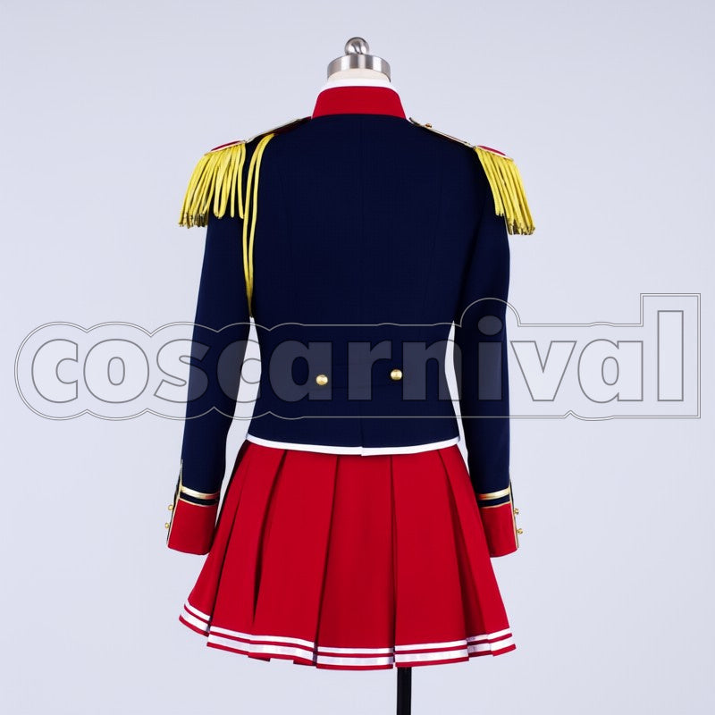 Mio Kisaki cosplay costume from Walkure Romanze, back view