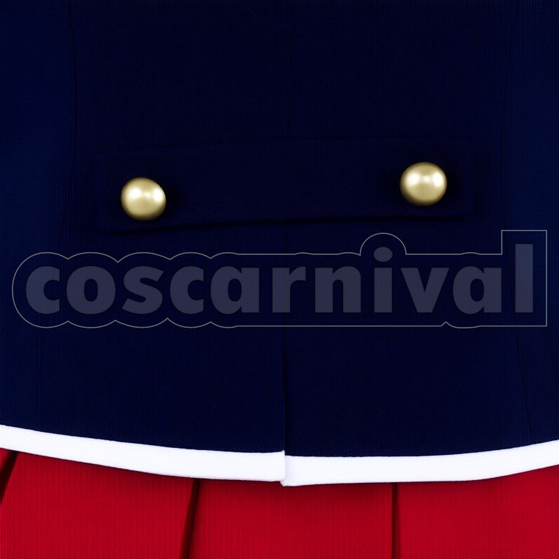 Mio Kisaki cosplay costume from Walkure Romanze, detail-2