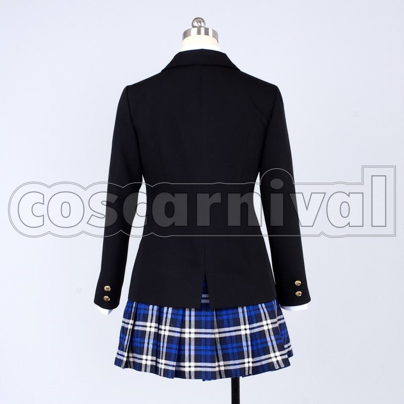 Kazusa Touma cosplay costume from White Album 2, back view