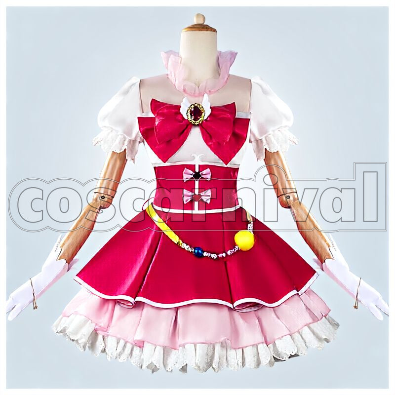 Cure! Cure Miracle Diamond Style Cosplay cosplay costume from Witchy Pretty, front view 1