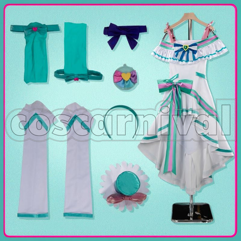 Cure Lillian Cosplay cosplay costume from Wonderful Precure!, set view