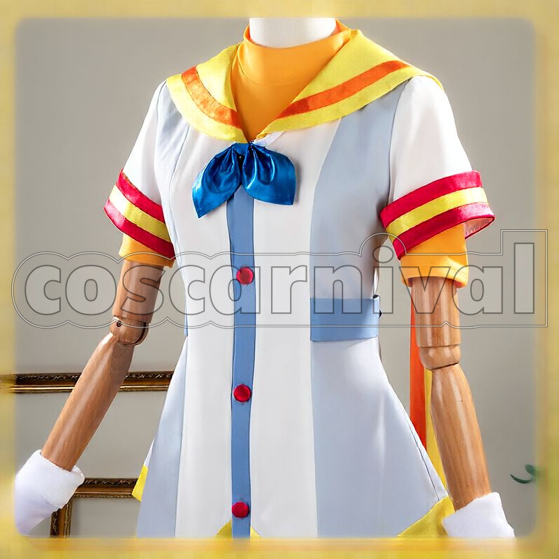 Cure! Daifuku Toyama Transformed Version Cosplay cosplay costume from Wonderful Pretty, front view 5