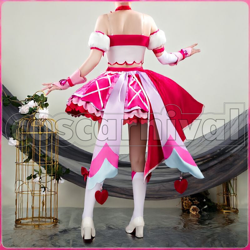 Idol Pretty Cure Cure Idol Cosplay cosplay costume from You and, back view 1