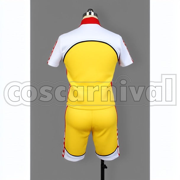 High School Cycling Club cosplay costume from Yowamushi Pedal Sohoku, back view 3