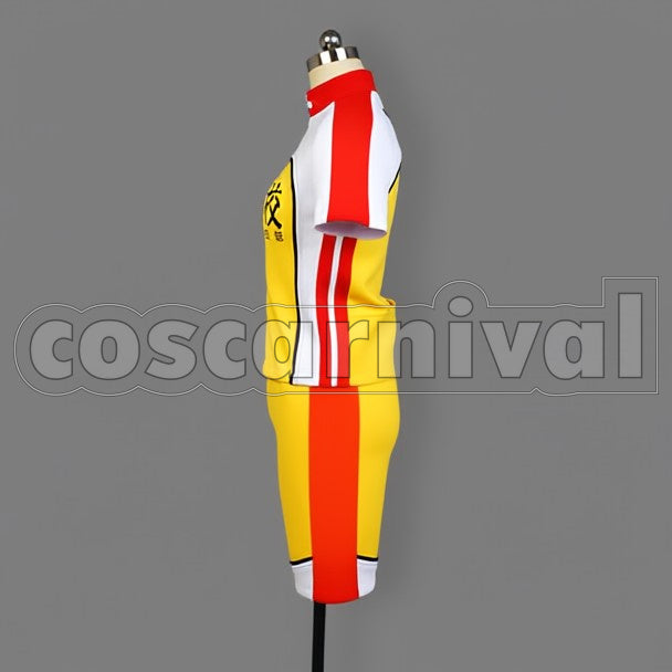 High School Cycling Club cosplay costume from Yowamushi Pedal Sohoku, side view 2