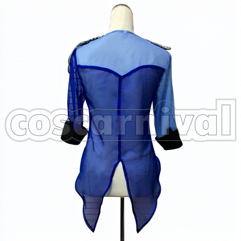 Yuri Katsuki cosplay costume from Yuri!!! on Ice, back view 2