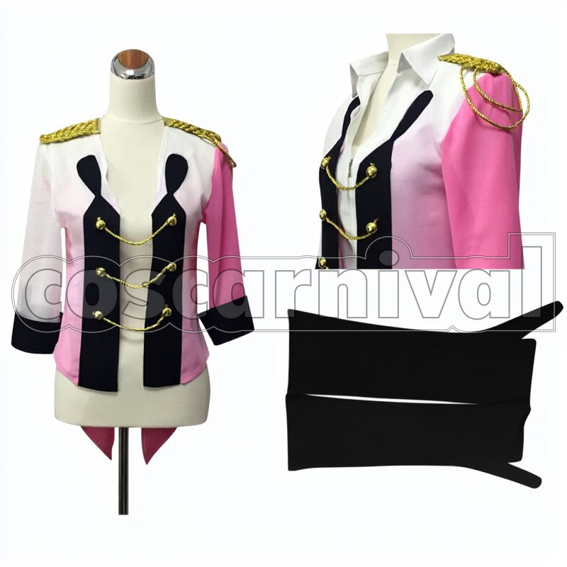 Victor Nikiforov cosplay costume from Yuri!!! on Ice, front view 2