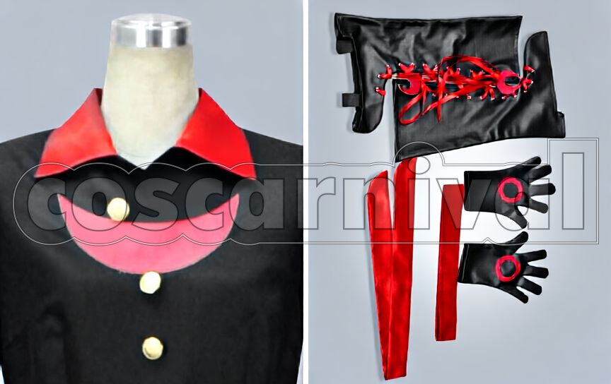 Zerozaki Cosplay cosplay costume from Zaregoto Hitoshiki, set view