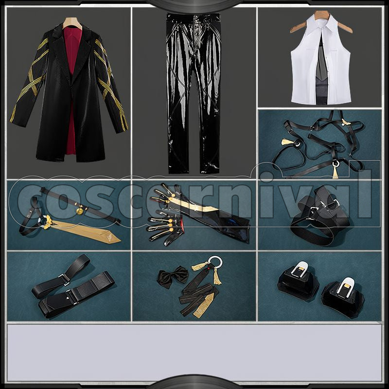 Zero Evelyn Chevalier Cosplay cosplay costume from Zenless Zone, set view