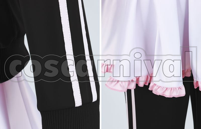 Saga Junko Konno Anime OP Adabana Necromancy Cosplay cosplay costume from Zombie Land, detail-2