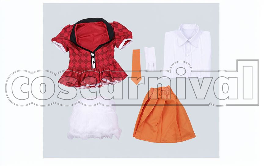 Saga Saki Nikaido Anime ED Hikari e Cosplay cosplay costume from Zombie Land, set view