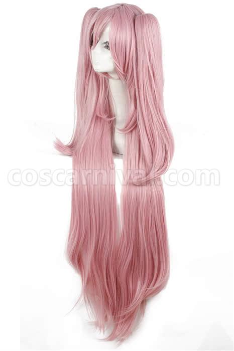 115cm long pink seraph of the end krul tepes wig custom costumes
