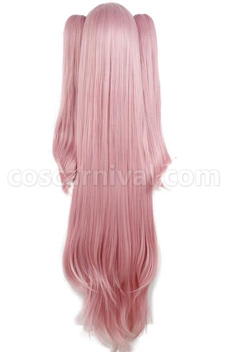 115cm long pink seraph of the end krul tepes wig custom costumes