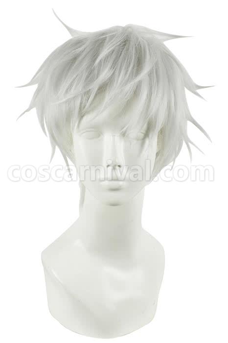 29cm short white touken ranbu online sword art online nakigitsune wigs costumes