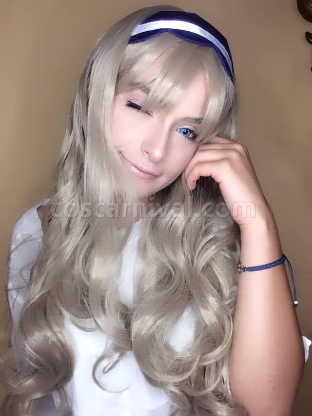 90 cm long darling in the franxx kokoro gray wigs cosplay costume
