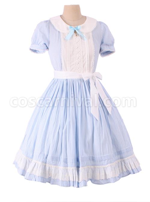 Alice-In-Wonderland-Blue-Short-Puff-Sleeves-Classic-Lolita-Dress-coscarnival-795