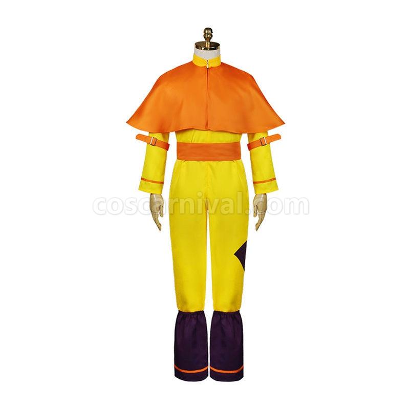 Avatar The Last Airbender Aang Outfit Cosplay Costume coscarnival011115880