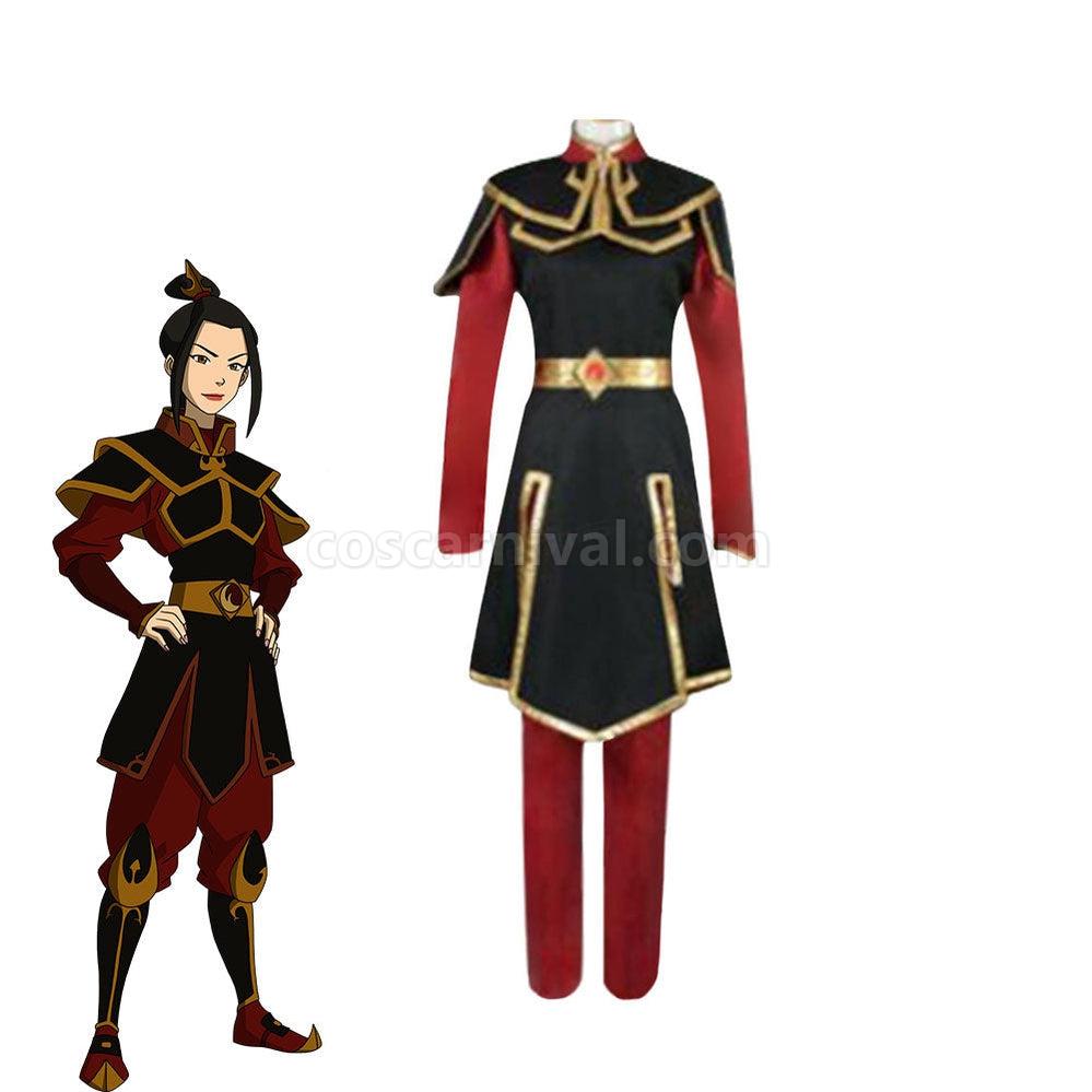 Avatar The Last Airbender Azula Outfit Cosplay Costume coscarnival011113920