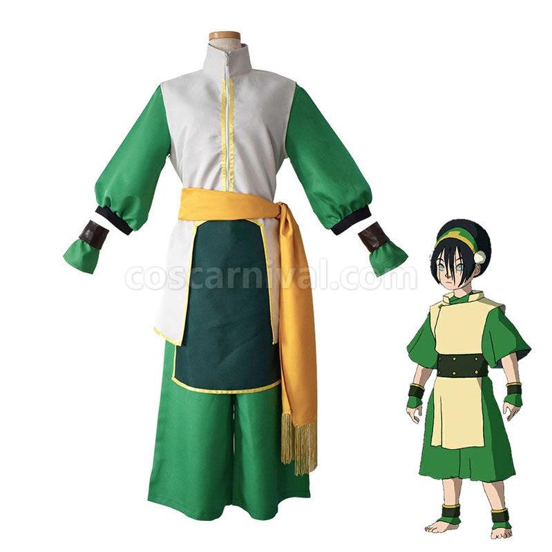 Avatar The Last Airbender Meet Toph Cosplay Costumes coscarnival011110798