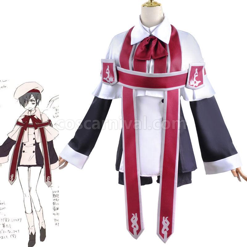 Black Butler Church Choir Ciel Phantomhive Cosplay Costume coscarnival011115878