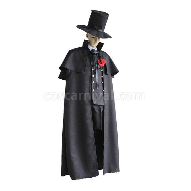 Black Butler Ciel Phantomhive Funeral Cosplay Costume coscarnival011115888