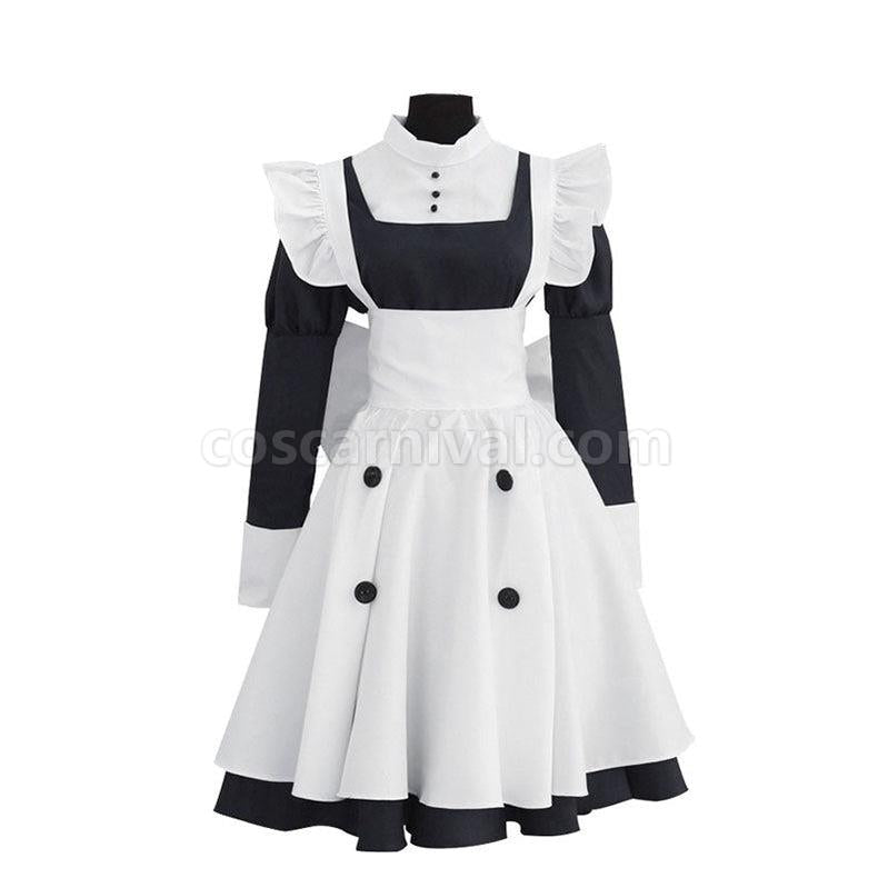 Black Butler Kuroshitsuji Mey Rin Cosplay Costume coscarnival011115834