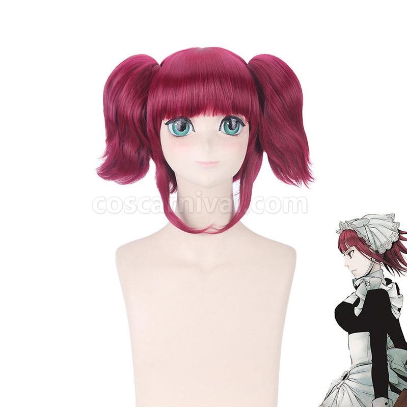 Black Butler MeyRin Wine Red Cosplay Wigs coscarnival011115758