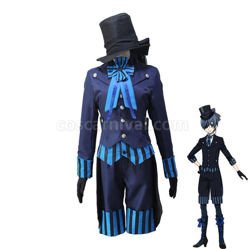 Black Butler Movie Book of the Atlantic Ciel Phantomhive Cosplay Costume coscarnival011115882