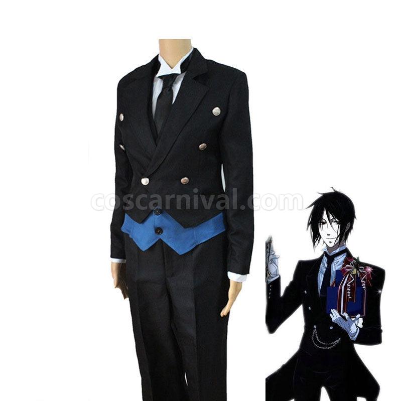 Black Butler Sebastian Michaelis Cosplay Costume coscarnival011115897