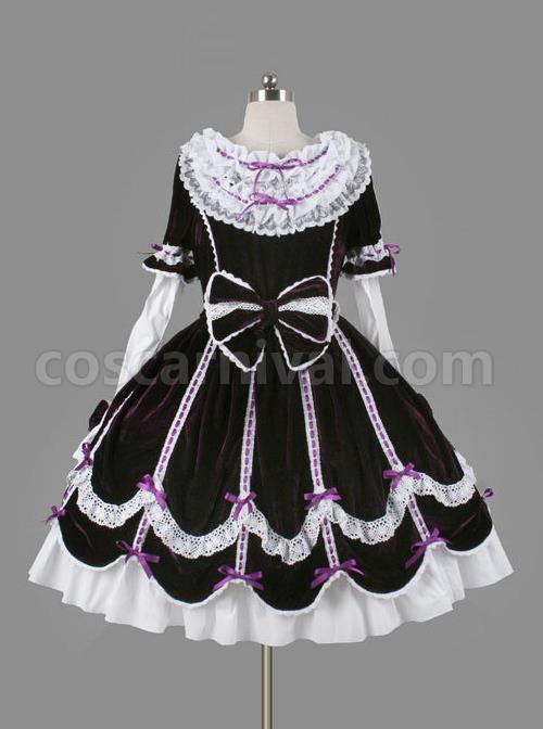 Black-Cotton-Cute-Bowknot-Sweet-Lolita-Long-Sleeve-Dress-coscarnival-1202.jpg