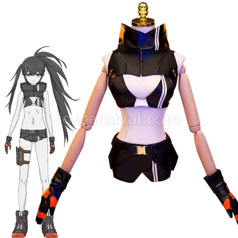 Black★Rock Shooter Cosplay Costume — front view