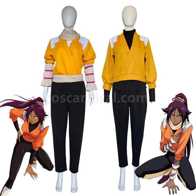 Bleach Yoruichi Shihouin Cosplay Costumes coscarnival0111246