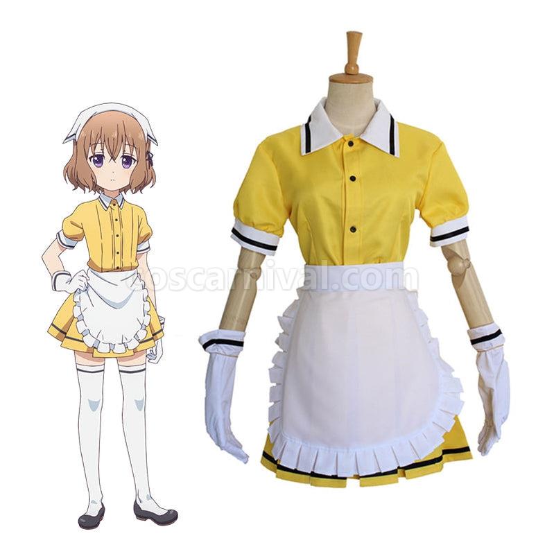 Blend S Mafuyu Hoshikawa Maid Uniform Cosplay Costumes coscarnival011116592