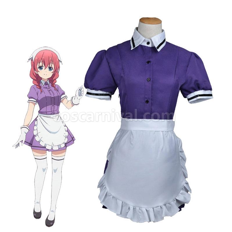 Blend S Miu Amano Maid Uniform Cosplay Costumes coscarnival011116589