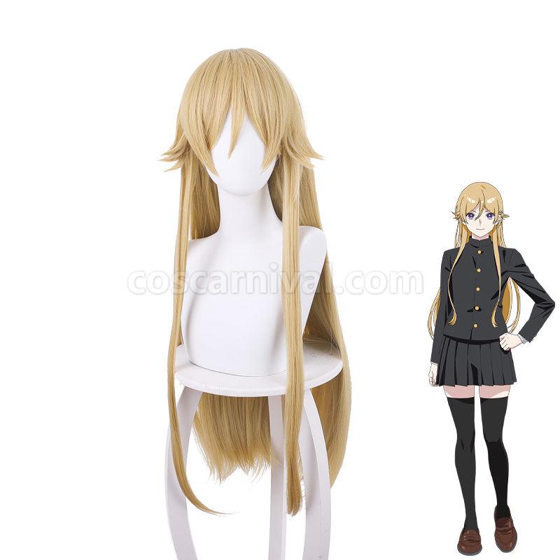 Blue Period Ryuji Ayukawa Blonde Long Cosplay Wigs coscarnival01119181