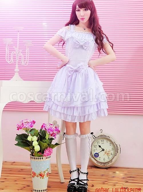 Bowknot-Classic-Lolita-Off-the-shoulder-Dress-coscarnival-1794