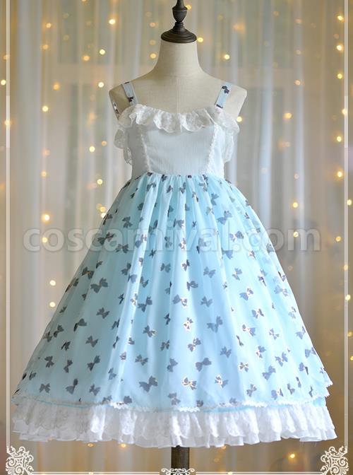 Bronzing-Bowknot-Pattern-Classic-Lolita-Sling-Dress-coscarnival-5242