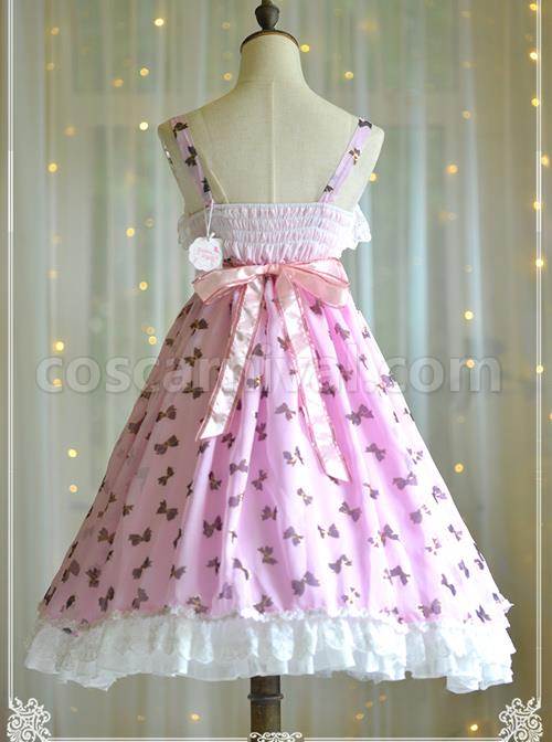 Bronzing-Bowknot-Pattern-Classic-Lolita-Sling-Dress-coscarnival-5256