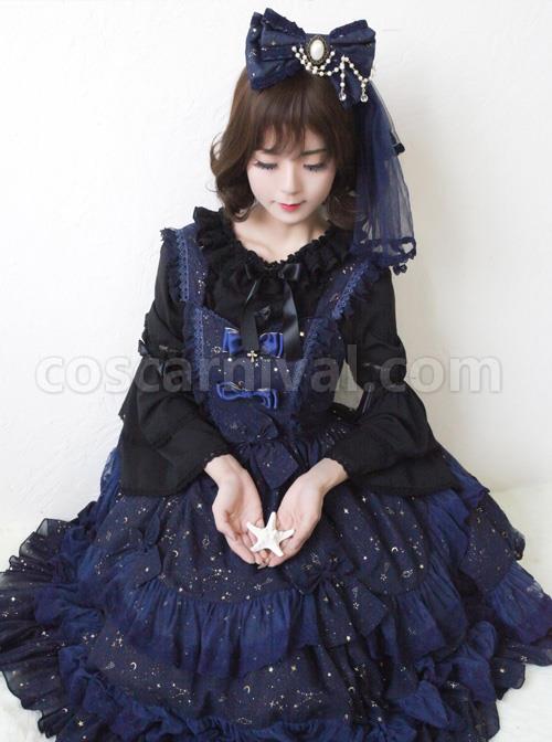 Bronzing-Constellation-Chiffon-Bowknot-Classic-Lolita-Sling-Dress-coscarnival-801