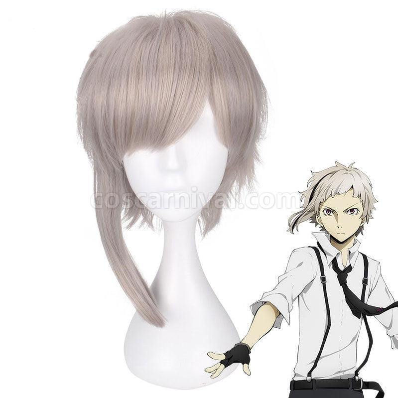 Bungo Stray Dogs Atsushi Nakajima Light Gray Cosplay Wigs coscarnival011115961