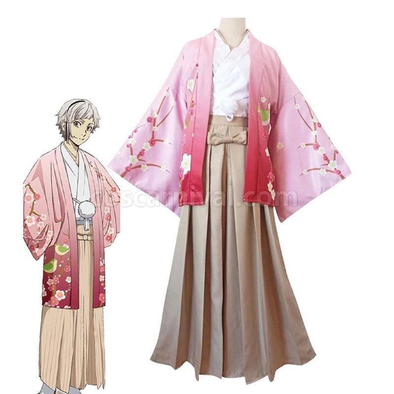 Bungo Stray Dogs Kimono Halloween Cosplay Costumes coscarnival01115811