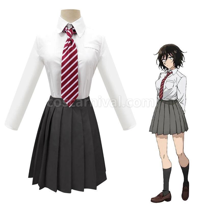 Call of the Night Akira Asai JK Uniform Cosplay Costumes coscarnival01113935
