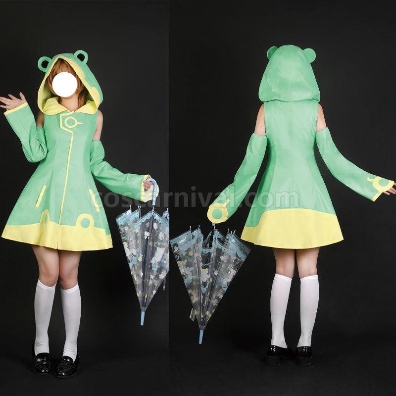 Cardcaptor Sakura Clear Card Sakura Frog Raincoat Cosplay Costumes coscarnival01115076