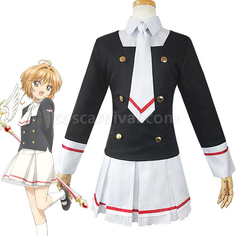 Cardcaptor Sakura Sakura Kinomoto JK Uniform Cosplay Costumes coscarnival01116216